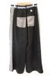 画像4: el conductorH / SATIN SOUVENIR TROUSERS パンツ 4 ブラックｘシルバー O-26-03-26-067-el-pa-YM-OS (4)