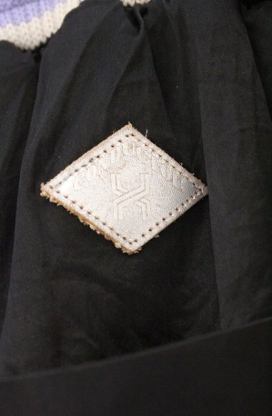 画像5: el conductorH / SATIN SOUVENIR TROUSERS パンツ 4 ブラックｘシルバー O-26-03-26-067-el-pa-YM-OS (5)