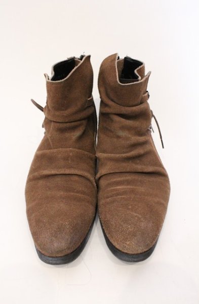 画像2: TORNADO MART / ショートモンクスピンドルブーツ M（約27cm） ブラウン O-26-03-26-069-TO-sho-YM-OS (2)