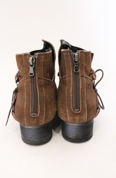 画像4: TORNADO MART / ショートモンクスピンドルブーツ M（約27cm） ブラウン O-26-03-26-069-TO-sho-YM-OS (4)