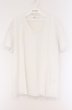画像1: Zero by TORNADO MART / ランダムストライプVネックTシャツ L ホワイト O-26-03-26-010-Ze-ts-YM-ZT358 (1)