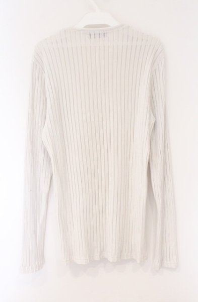 画像3: TORNADO MART / ワイドストライプカットソー L ホワイト O-26-03-26-011-TO-to-YM-OS (3)