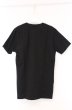 画像3: 5351pour les Hommes / グラデーションスタッズVネックTシャツ 48 ブラック O-26-03-26-012-53-ts-YM-OS (3)