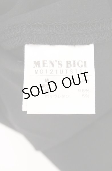 画像4: 1piu1uguale3 RELAX / MENS BIGI 別注 ロゴラインストーンTシャツ 02 ブラック O-26-03-26-014-1p-ts-YM-ZT359 (4)