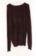 画像3: Zero by TORNADO MART / モールヤーンVネックニットソー L ボルドー O-26-03-26-015-Ze-to-YM-OS (3)