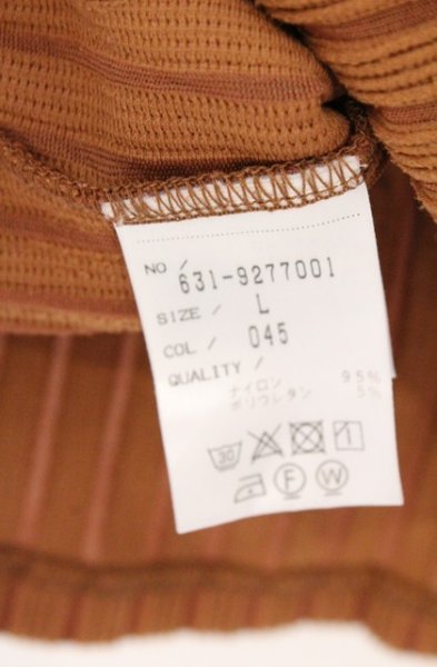 画像4: TORNADO MART / ワイドストライプカットソー L ブラウン O-26-03-26-022-TO-to-YM-OS (4)