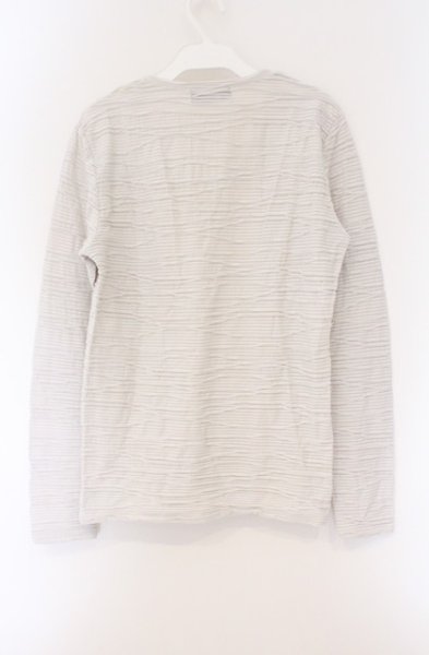 画像3: TORNADO MART / ランダムタックジャガードカットソー  ホワイト O-26-03-26-025-TO-to-YM-OS (3)