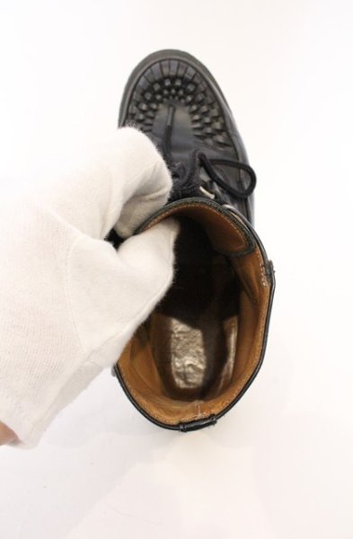 画像7: GEORGE COX / SKIPTON BOOTS ブーツ UK8（26.5-27cm） ブラック O-26-04-07-028-GE-sho-YM-OS (7)