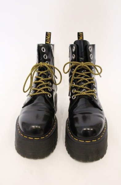 画像3: Dr.martens / JADON MAX 8ホールブーツ UK9（27.5-28cm） ブラックｘイエロー O-26-04-07-029-Dr-sho-YM-OS (3)
