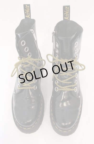 画像4: Dr.martens / JADON MAX 8ホールブーツ UK9（27.5-28cm） ブラックｘイエロー O-26-04-07-029-Dr-sho-YM-OS (4)