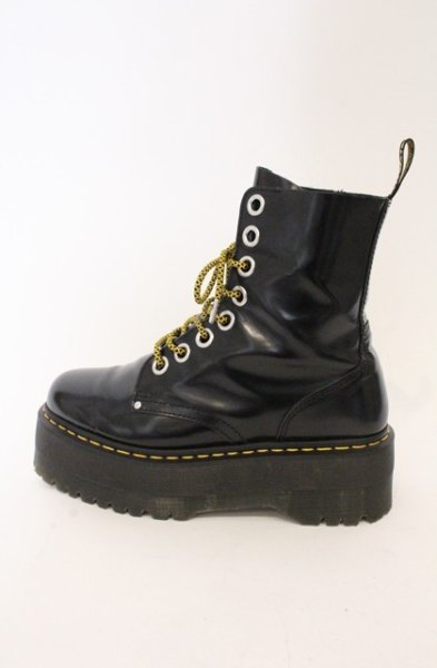 画像5: Dr.martens / JADON MAX 8ホールブーツ UK9（27.5-28cm） ブラックｘイエロー O-26-04-07-029-Dr-sho-YM-OS (5)