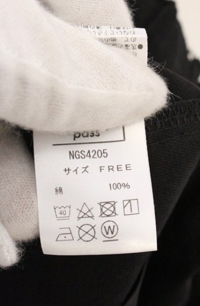 画像4: BACKSTAGE PASS / KEITH F(ケイスエフ)ワイドカーゴパンツ F ブラック O-26-04-07-010-BA-pa-YM-OS (4)