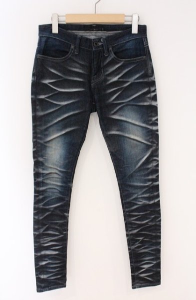 画像1: CIVARIZE / ストレッチ入りパールバインダー立体加工スキニーパンツ 42 インディゴ O-26-04-07-016-CI-pa-YM-OS (1)