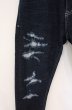 画像2: BUFFALO BOBS / STRATFORD BURST(ストラトフォードバースト)スリムフィットダメージ加工デニムパンツ 2 インディゴ O-26-04-07-017-BU-pa-YM-OS (2)