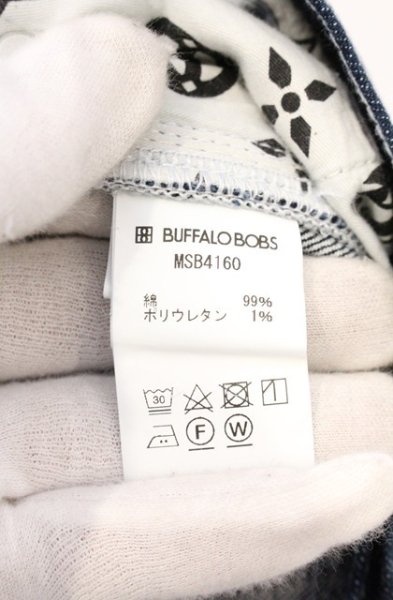 画像5: BUFFALO BOBS / STRATFORD BURST(ストラトフォードバースト)スリムフィットダメージ加工デニムパンツ 2 インディゴ O-26-04-07-017-BU-pa-YM-OS (5)