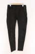画像1: JOHNNY WOLF / FOREST GATE-LEATHER LOOK(フォレストゲート-レザールック)コーティングストレッチパンツ 3 ブラック O-26-04-07-018-JO-pa-YM-OS (1)