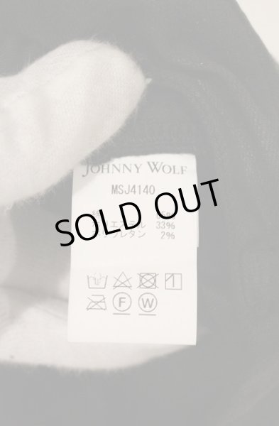 画像5: JOHNNY WOLF / FOREST GATE-LEATHER LOOK(フォレストゲート-レザールック)コーティングストレッチパンツ 3 ブラック O-26-04-07-018-JO-pa-YM-OS (5)