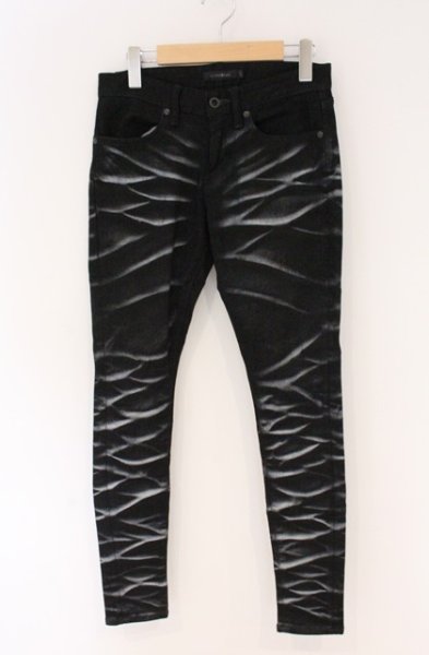 画像1: CIVARIZE / ストレッチ入りパールバインダー立体加工スキニーパンツ 42 ブラック O-26-04-07-019-CI-pa-YM-OS (1)