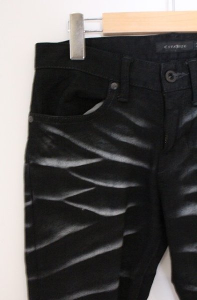 画像2: CIVARIZE / ストレッチ入りパールバインダー立体加工スキニーパンツ 42 ブラック O-26-04-07-019-CI-pa-YM-OS (2)