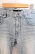 画像2: NO ID. / ストレッチデニムUSED加工スキニーデニムパンツ 3 ライトインディゴ O-26-04-07-023-NO-pa-YM-OS (2)