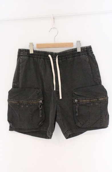 画像1: ZARA / デニムショートカーゴパンツ EU S グレー O-26-04-07-024-ZA-pa-YM-OS (1)