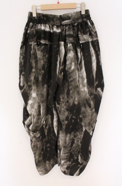 画像3: NO ID. BLACK / チェンジングギャザードレープトラウザーズ 1 パターン O-26-04-07-025-NO-pa-YM-OS (3)