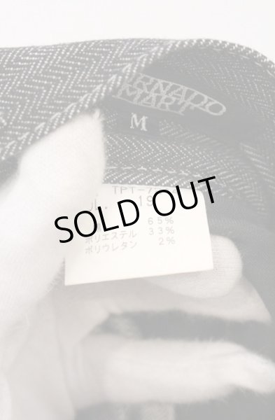 画像5: TORNADO MART / ハウンズトゥースストライプフレアパンツ M グレー O-26-04-08-024-TO-pa-YM-OS (5)