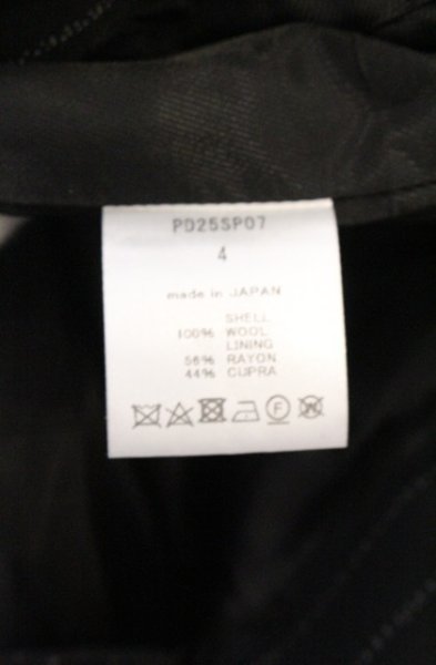 画像5: el conductorH / WOOL FRONT ZIP BONDAGE TROUSERS パンツ 4 ブラック O-26-04-08-025-el-pa-YM-OS (5)