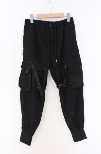 画像1: CavariA / ツイルカードパンツ M ブラック O-26-04-08-027-Ca-pa-YM-OS (1)