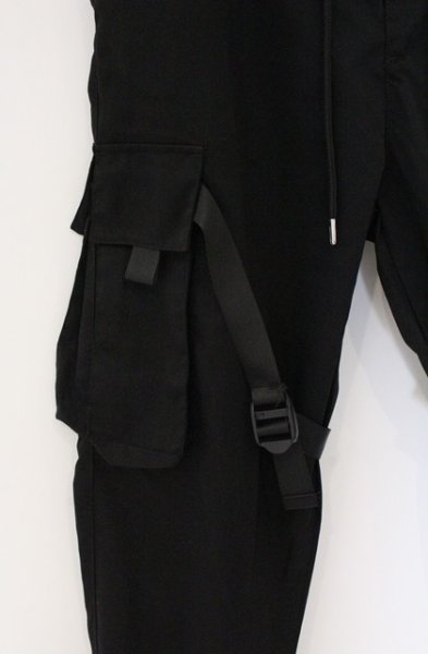 画像2: CavariA / ツイルカードパンツ M ブラック O-26-04-08-027-Ca-pa-YM-OS (2)