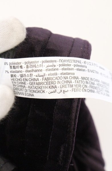 画像4: ZARA / ベロアワイドパンツ EU L パープル O-26-04-08-028-ZA-pa-YM-OS (4)