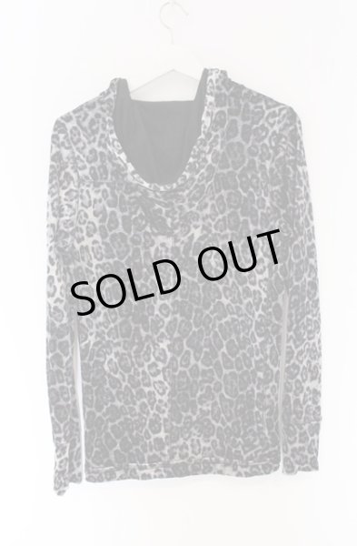 画像3: TORNADO MART / ベロアレオパードパーカー  シルバー O-26-04-08-004-TO-to-YM-OS (3)