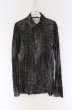 画像1: 5351pour les Hommes / ワッシャーツイルレオパードシャツ 2 グレー O-26-04-08-005-53-sh-YM-OS (1)