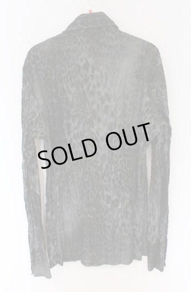 画像2: 5351pour les Hommes / ワッシャーツイルレオパードシャツ 2 グレー O-26-04-08-005-53-sh-YM-OS (2)