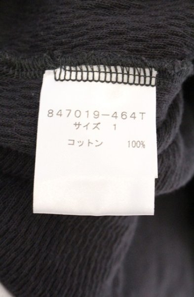 画像4: NO ID. / スーパーストレッチベアサーマルC/Nラウンドカットソー 1 ダークグレー O-26-04-08-010-NO-to-YM-OS (4)