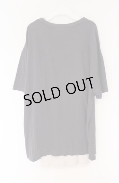 画像2: NO ID. / C天竺ポケットT＆タンクトップセット 1 チャコールｘベージュ O-26-04-08-014-NO-ts-YM-OS (2)