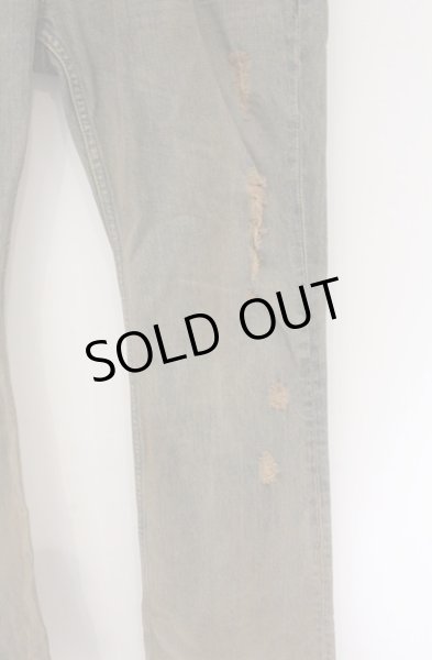 画像3: goa / ヴィンテージウォッシュダメージフレアデニムパンツ 32 アース O-26-04-08-021-go-pa-YM-OS (3)