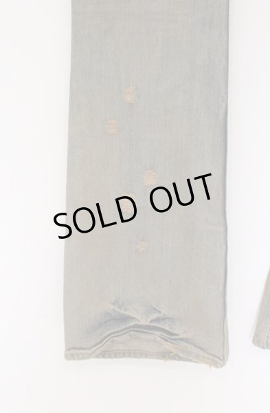 画像5: goa / ヴィンテージウォッシュダメージフレアデニムパンツ 32 アース O-26-04-08-021-go-pa-YM-OS (5)