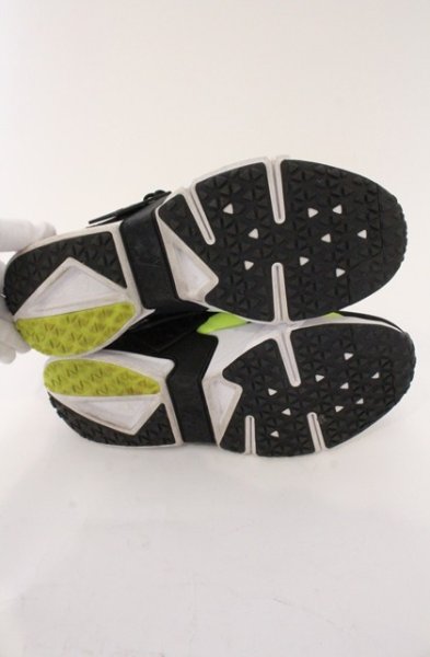 画像7: NIKE / AIR HUARACHE DRIFT スニーカー 28cm ブラックｘボルト O-26-04-11-028-NI-sho-YM-OS (7)