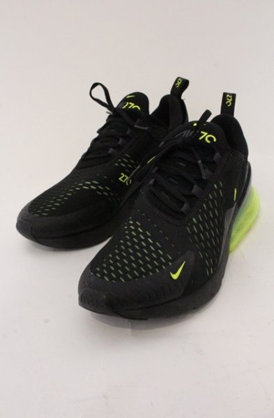 画像1: NIKE / AIR MAX 270 スニーカー 28cm ブラックｘボルト O-26-04-11-030-NI-sho-YM-OS (1)