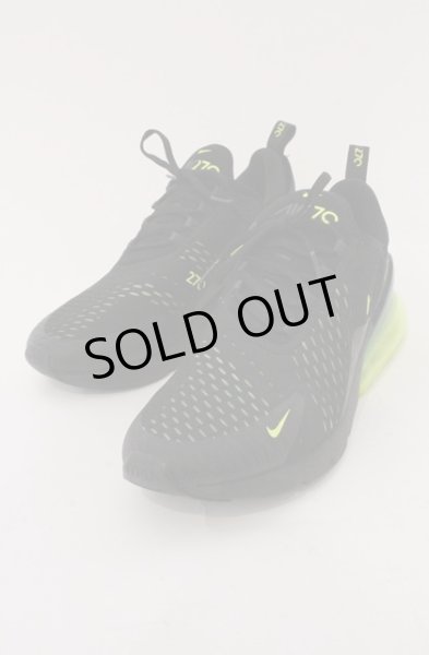 画像1: NIKE / AIR MAX 270 スニーカー 28cm ブラックｘボルト O-26-04-11-030-NI-sho-YM-ZTS008 (1)