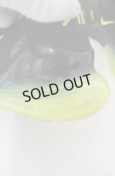 画像5: NIKE / AIR MAX 270 スニーカー 28cm ブラックｘボルト O-26-04-11-030-NI-sho-YM-ZTS008 (5)