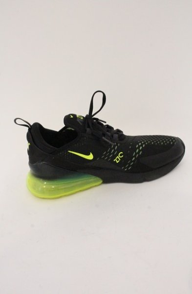 画像7: NIKE / AIR MAX 270 スニーカー 28cm ブラックｘボルト O-26-04-11-030-NI-sho-YM-OS (7)
