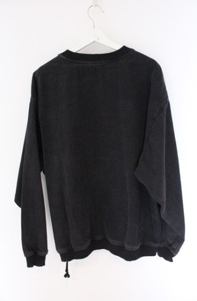 画像5: ZARA / 裾ZIPユーズドダメージプルオーバー EU XL ブラック O-26-04-11-006-ZA-to-YM-OS (5)
