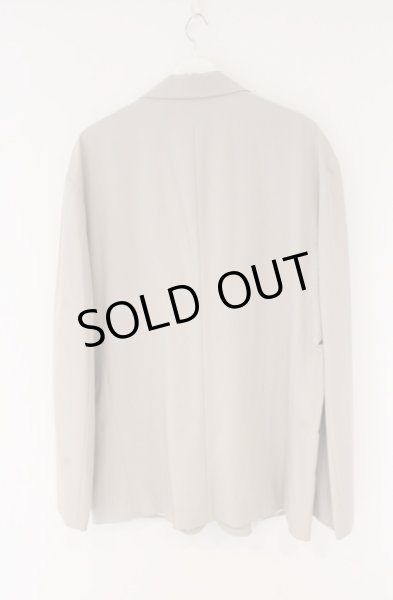 画像2: ZARA / ノッチドラペルテーラードジャケット EU XL ライトベージュ O-26-04-11-012-ZA-ja-YM-OS (2)