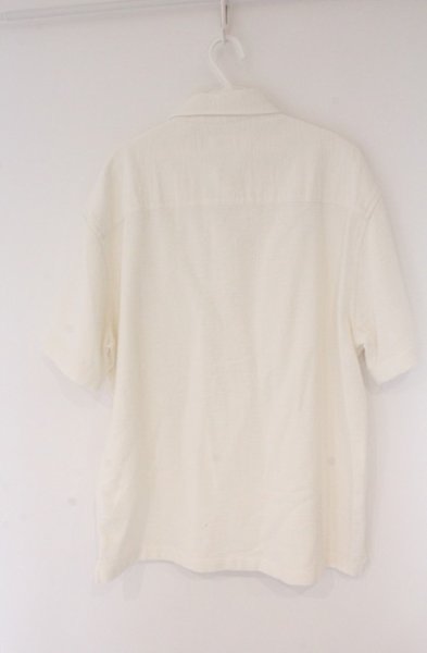 画像3: ZARA / カノコ半袖シャツ EU XL ホワイト O-26-04-11-014-ZA-sh-YM-OS (3)