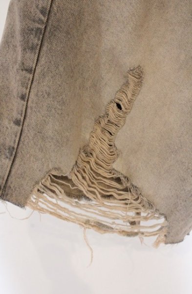 画像4: ZARA / ベルト付きワイドショートデニムパンツ EU 36 アース O-26-04-11-016-ZA-pa-YM-OS (4)