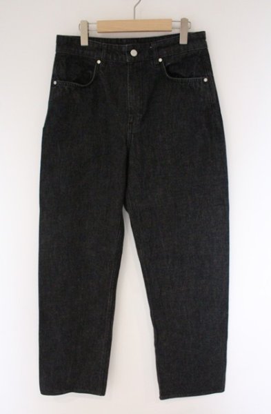 画像1: ZARA / ワイドデニムパンツ EU　40 ブラック O-26-04-11-019-ZA-pa-YM-OS (1)