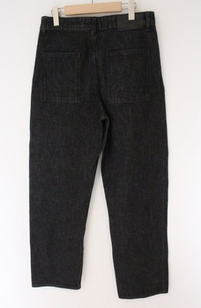 画像3: ZARA / ワイドデニムパンツ EU　40 ブラック O-26-04-11-019-ZA-pa-YM-OS (3)