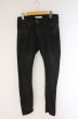 画像1: ZARA / ウォッシュドスキニーストレッチデニム EU 40 ブラック O-26-04-11-020-ZA-pa-YM-OS (1)